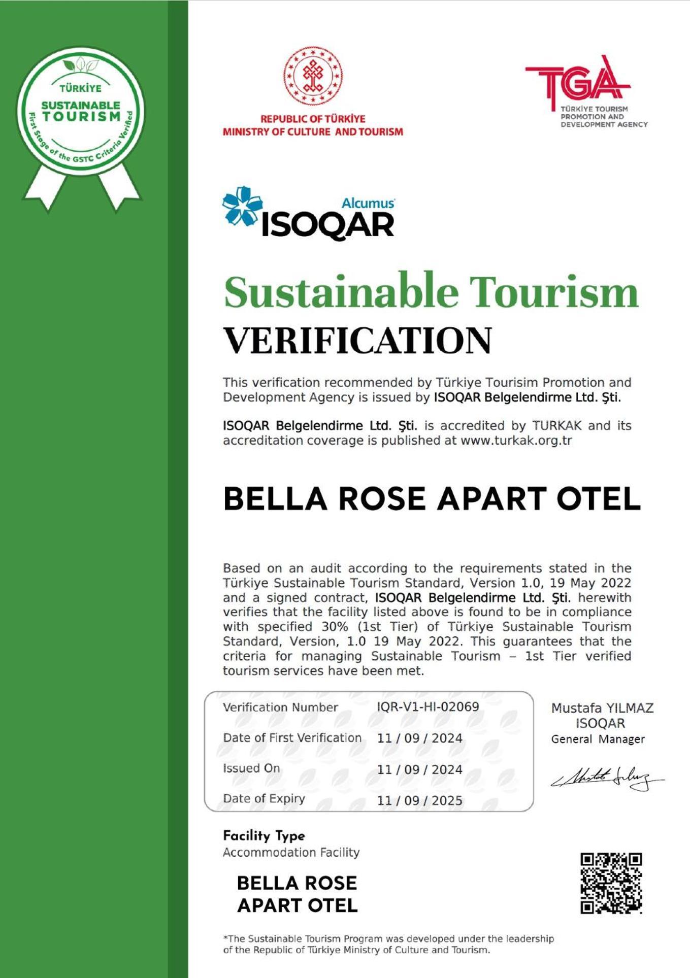Bella Rose Apart Hotel, 알란야 외부 사진